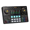 Interfejs audio USB MAONO AME2 czarny z wbudowanymi efektami, kompaktowa stacjonarna karta dźwiękowa