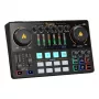 Interfejs audio USB MAONO AME2 czarny z wbudowanymi efektami, kompaktowa stacjonarna karta dźwiękowa