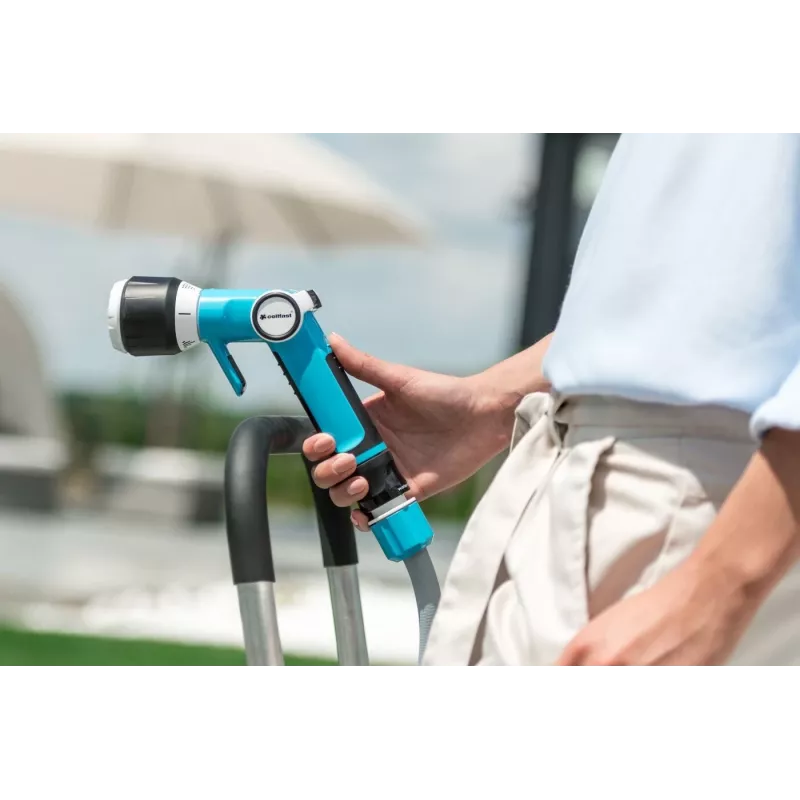 Metalowy wózek na wąż Cellfast EXPLORER 60m 1/2 cala – na 60 m węża ogrodowego 1/2 cala