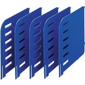 styro Dividers styrorac/280-3015.35, niebieski, tworzywo sztuczne, wys. 24 x gł. 23,1 cm, zawartość: 5