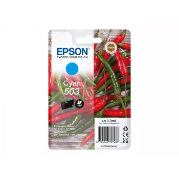 Epson 503 wkład atramentowy 1 szt. Oryginalny Standardowa Wydajność cyjan