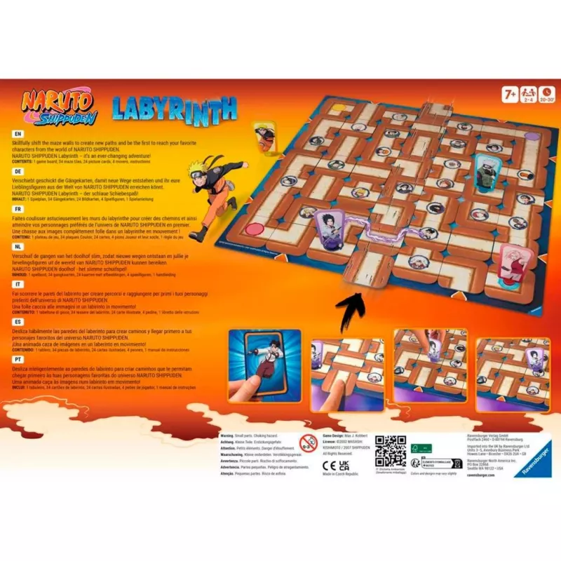 Naruto Shippuden Labirynt, Gra Planszowa