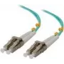 Kabel sieciowy ALOGIC - LC wielomodowy (M) na LC wielomodowy (M) - 1,0 m - 3 mm - światłowodowy - Duplex - 50/125 mikrometra - OM4 - bezhalogenowy (LCLC-01-OM4)