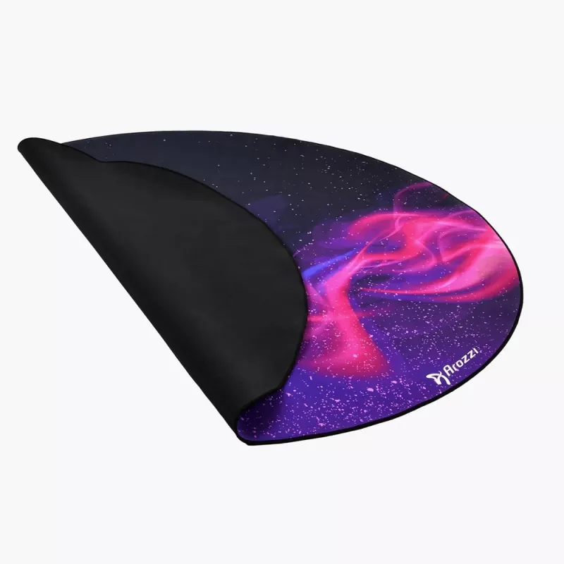 Mata ochronna na podłogę Arozzi Zona Round Floor Pad — fioletowy Galaxy (okrągła mata ochronna pod krzesła i meble)