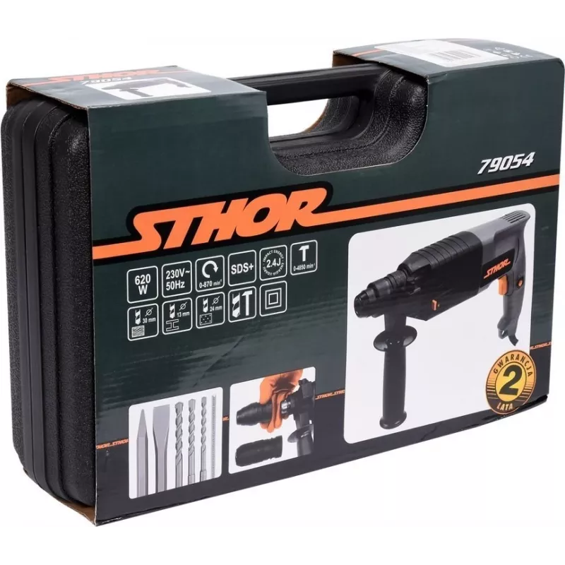 Młotowiertarka SDS Plus 620W STHOR 79054