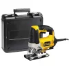 Wyrzynarka STANLEY FME340K — 710 W, 3000 suwów/min, głębokość cięcia w drewnie 85 mm, w stali 10 mm, rękojeść górna, regulacja skosu