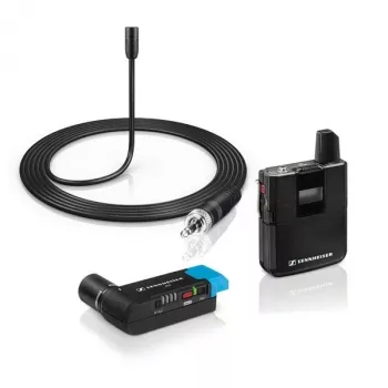Sennheiser AVX-ME2 SET - cyfrowy bezprzewodowy zestaw z mikrofonem krawatowym i mini nadajnikiem, w pełni automatyczny