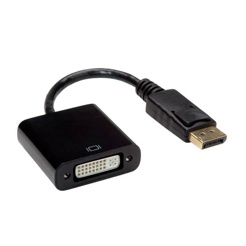 Value 12.99.3137 Kabel wideo-adapter 0,15 m DisplayPort DVI-D Czarny (12.99.3137)