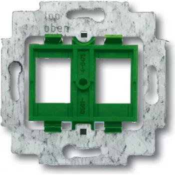 BUSCH JAEGER 1753-0-8048 - 2 x RJ-45 - Zielony - Metal - Plastik