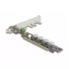 DeLOCK Karta PCI Express x16 na 4 wewnętrzne porty SFF-8654 4i NVMe z bifurkacją