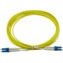 Kabel światłowodowy BlueOptics EFE080-0030M-R-BO LC LC/UPC G.657.A1 30 m żółty