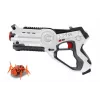 Jamara 410065 Impulse Laser Bug Hunt Set, zabawkowy pistolet laserowy z celem, biały/pomarańczowy