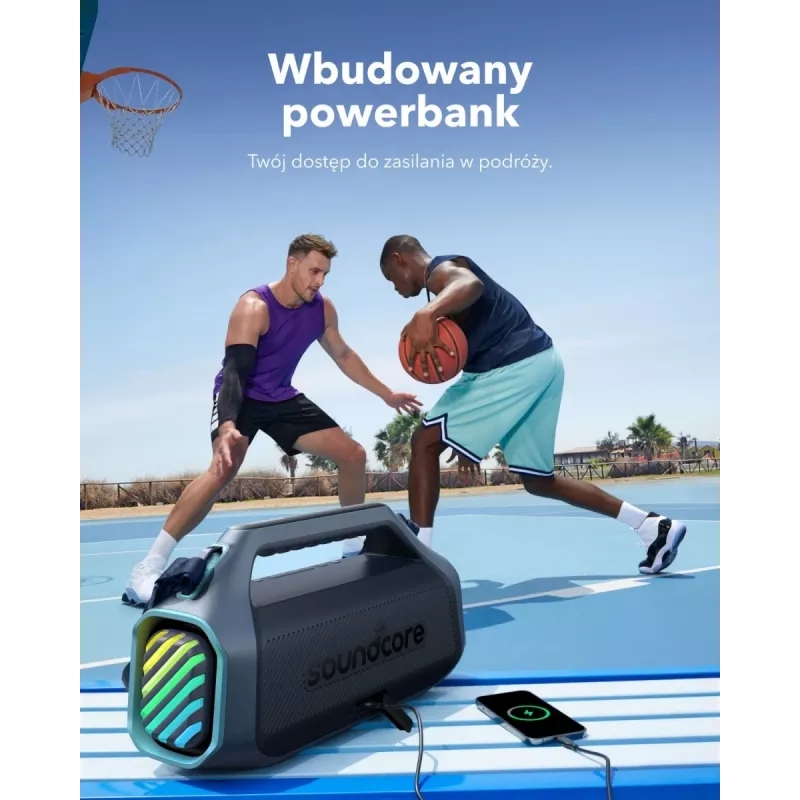Soundcore Boom 2 Plus niebieski
