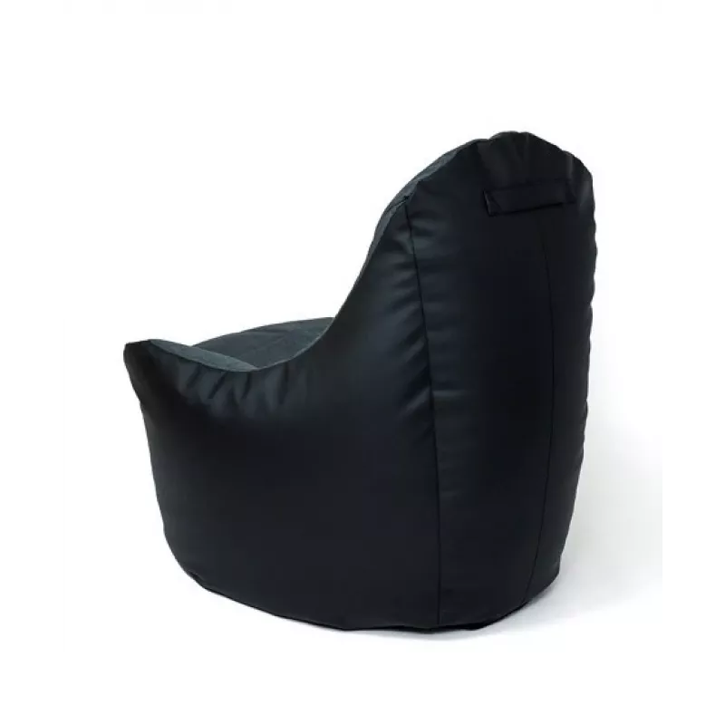 Sako Boss Czarny-graphite bag pouffe XXL 140 x 90 cm
