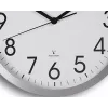 MAUL Zegar ścienny MAULmove - AA - 1,5 V - Aluminium - Biały - Aluminium - Szkło - 35 mm (9063008)