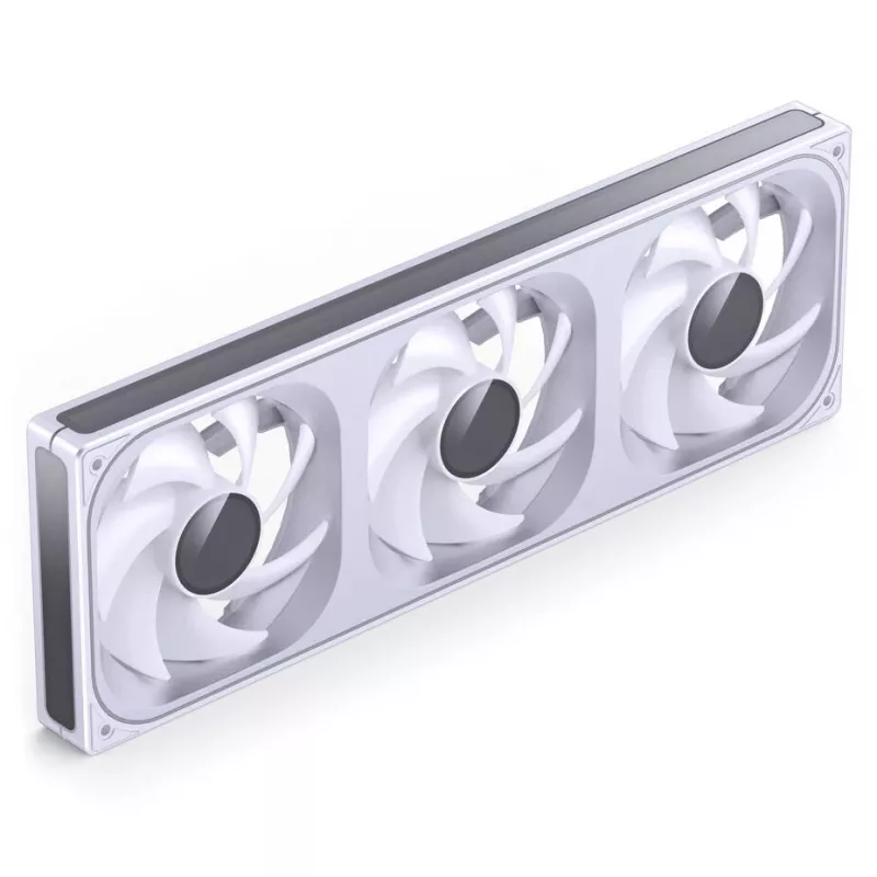 Zestaw wentylatorów 360mm ARGB PWM do chłodnic Jonsbo ZB-360 biały — 3x120mm PWM ARGB do chłodnic cieczy