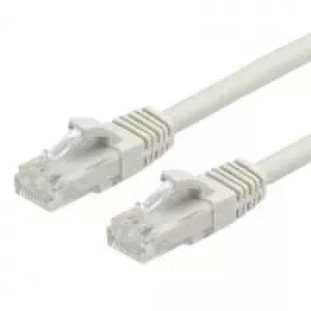 VALUE – kabel krosowy – RJ-45 (M) do RJ-45 (M) – 20 m – UTP – CAT 6a – wylewany, bez zaczepów – szary, RAL 7044 (21.99.0879)