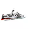 Klocki konstrukcyjne Cobi HMS Belfast model w skali 1:300 COBI-4844, zestaw do zbudowania historycznego lekkiego krążownika Royal Navy do ekspozycji