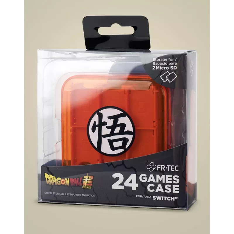 Etui na kartridże FR-TEC Dragon Ball Super Nintendo Switch pomarańczowe