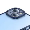 Zestaw etui ochronnego i szkła hartowanego Baseus do iPhone 14 Plus — błyszczący przezroczysty niebieski