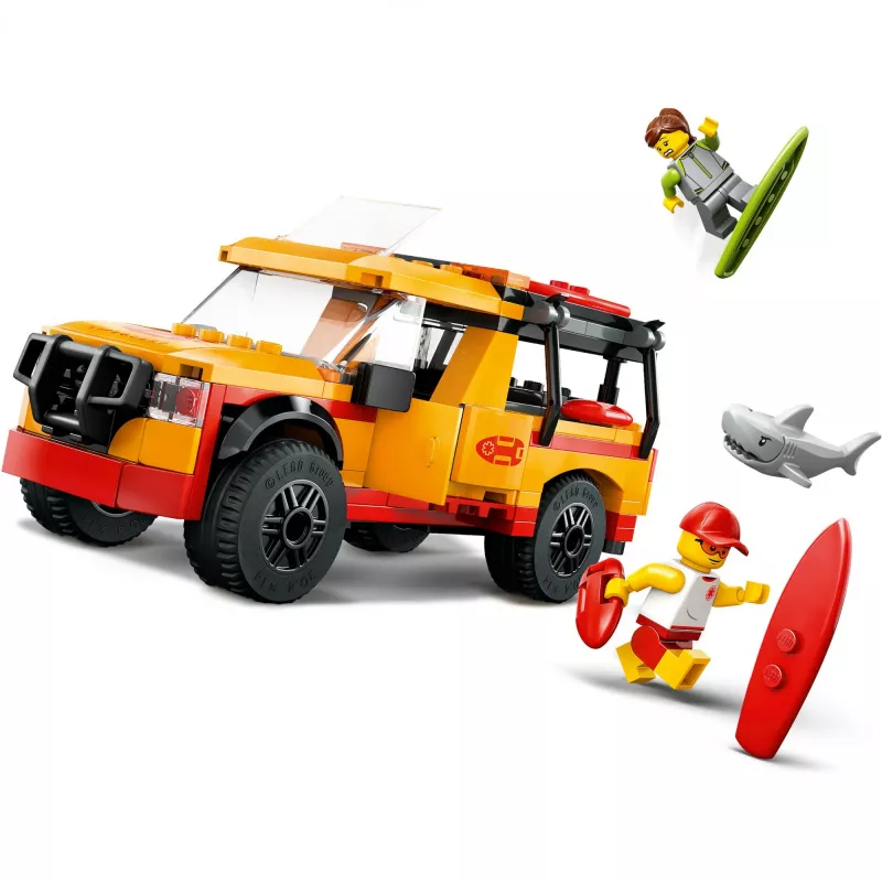 LEGO CITY 60453 Ciężarówka ratownicza z plaży