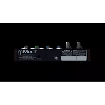 Mikser Mackie Mix8 — 8-kanałowy kompaktowy mikser analogowy, 20–30000 Hz, impedancja wejściowa mikrofonu 3800 Ω, 198×244×53 mm