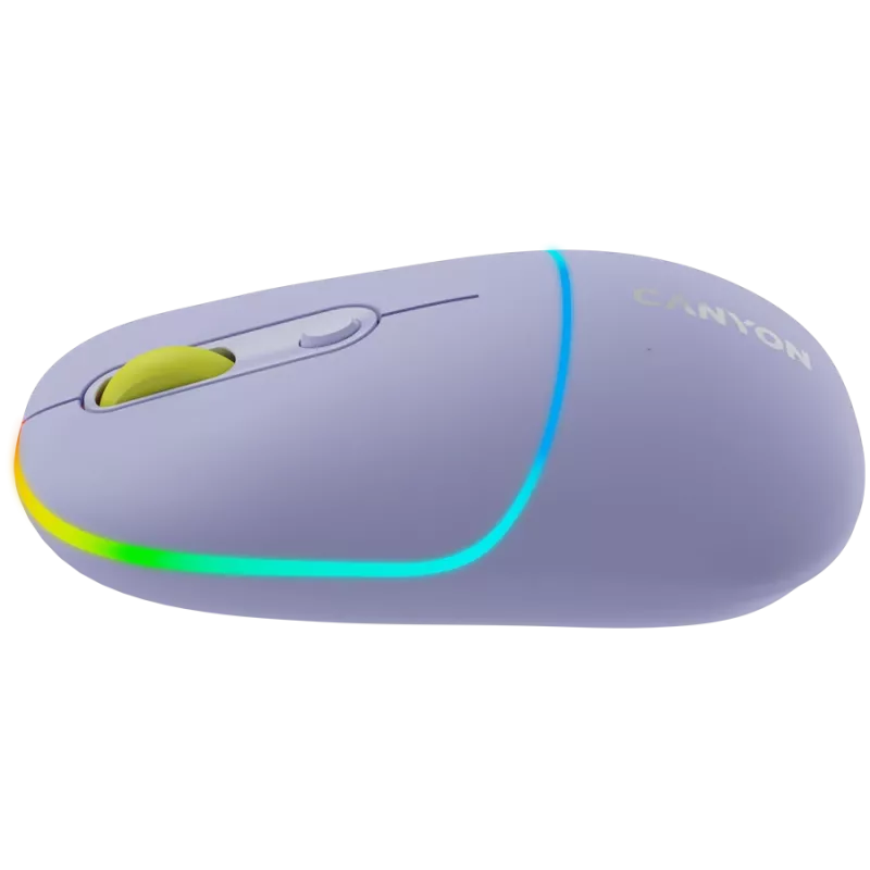 Mysz CANYON MW-22 2w1 BT/Bezprzewodowa Lawendowa