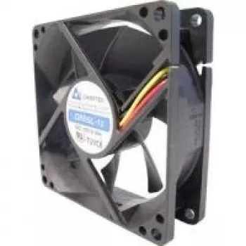 System chłodzenia komputerowego Chieftec AF-0825PWM Wentylator obudowy komputerowej Czarny