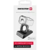 Aluminiowa podstawka SWISSTEN 25005200 do Apple Watch Series 1–6, szara