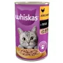 Mokra karma dla kotów Whiskas 400 g — smak kurczaka, koty dorosłe, słoik