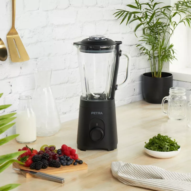 Blender szklany dzbanek Petra PT5531MBLKVDE czarny