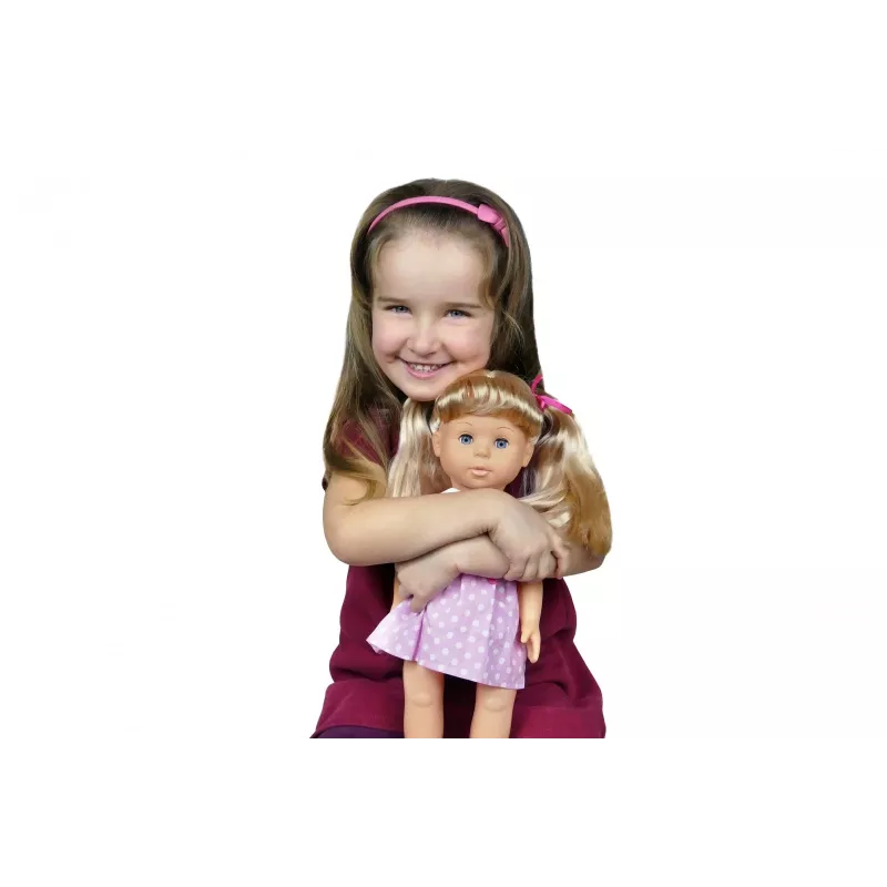Lalka Artyk Natalia chodząca ze smartfonem 41 cm – Artyk lalka chodząca 41 cm z akcesorium