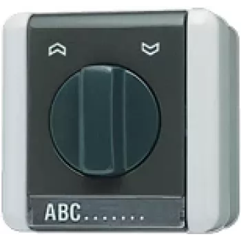 Jung 834.10 W Przełącznik elektryczny 1P Czarno-Biały (834.10W)