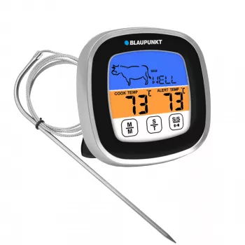 Termometr do mięsa BLAUPUNKT FTM501 cyfrowy, zakres -20–300°C, szary, szybka reakcja