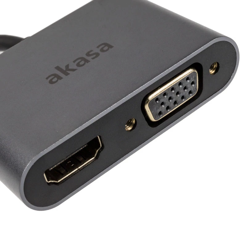 Adapter USB Type-C Akasa AK-CBCA23-18BK