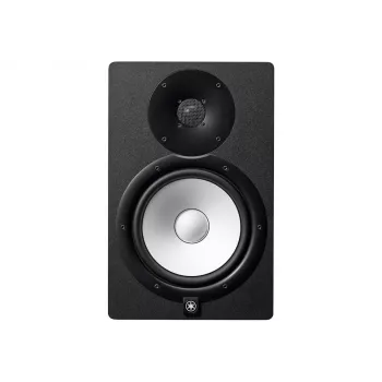 2-drożny głośnik monitorowy studyjny YAMAHA HS8, 120 W RMS, 8-calowy woofer, 1-calowy tweeter, 38–30000 Hz, wejście XLR, czarny