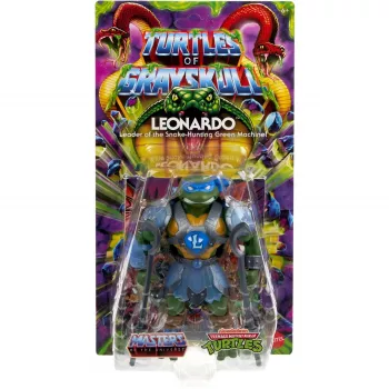 Figurka akcji MATTEL MotU Origins Core Leonardo JBN03 – kolekcjonerska skala 6 cali, artykułowana