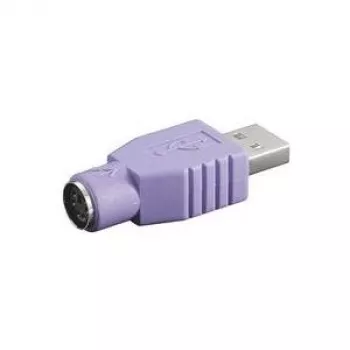 Microconnect USBA-M/PS2-F USB A PS2 fioletowy adapter interfejsu kablowego (USB ADAP A-M/PS2-F)