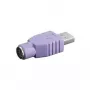 Microconnect USBA-M/PS2-F USB A PS2 fioletowy adapter interfejsu kablowego (USB ADAP A-M/PS2-F)