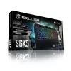 Klawiatura gamingowa Sharkoon Skiller SGK5 USB QWERTZ niemiecka czarna