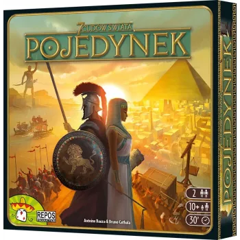 Gra planszowa 7 CUDÓW ŚWIATA - POJEDYNEK (WERSJA POLSKA)