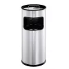Durable Kosz na śmieci/popielnik - Okrągły - 17 L - Metal