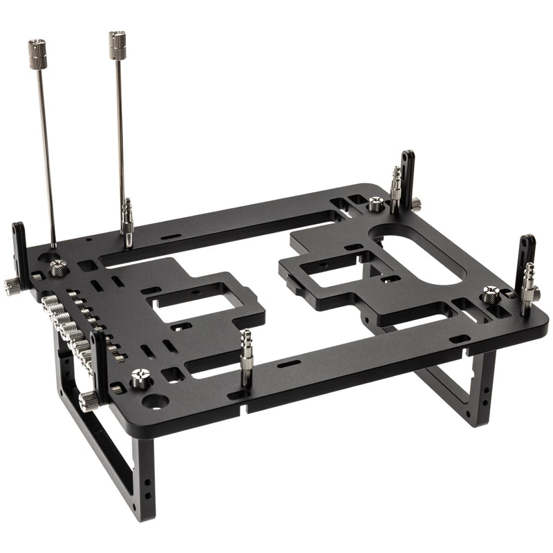 Streacom benchtable BC1 Mini V2 czarny — kompaktowa obudowa otwarta z chłodzeniem pasywnym