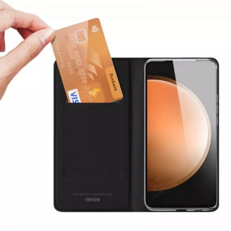 Nevox Wallet etui do Samsung Galaxy S25 FE, Czarny (2575)