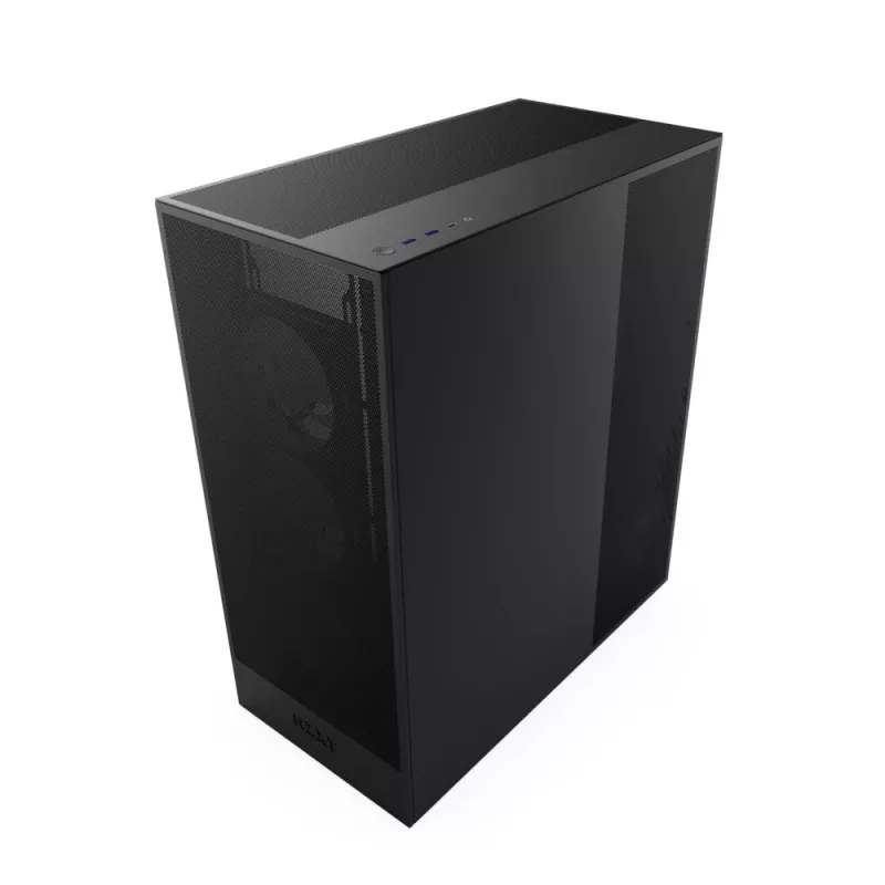 Obudowa Mid-Tower NZXT H7 Flow (2024) - Cała czarna