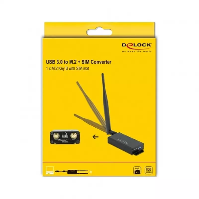 Karta interfejsu DeLOCK 63172 M.2 USB 3.2 Gen 1