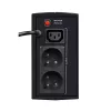 Zasilacz awaryjny UPS EVER DUO 350 AVR, line-interactive tower, 0,35 kVA (245 W), 2x gniazda C13, bateria VRLA 12 V 5 Ah