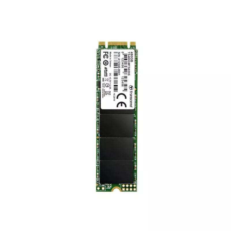 Dysk SSD Transcend 480GB M.2 6Gbit/s TS480GMTS820S