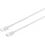Kabel sieciowy Tecline 778003W 0.25m Cat6 U/UTP Biały