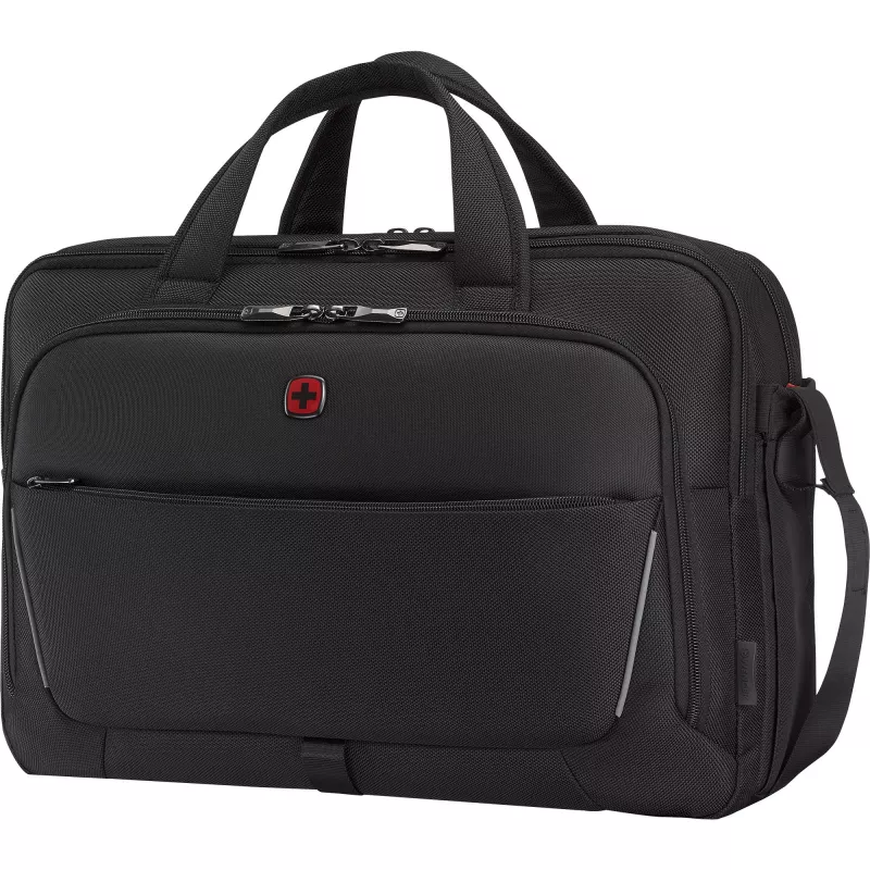 Wenger aktówka Meteor na laptopy 16–17 cali (maks. 43,2 cm) czarna